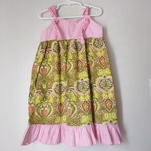 Classic whimsy lace dot dress